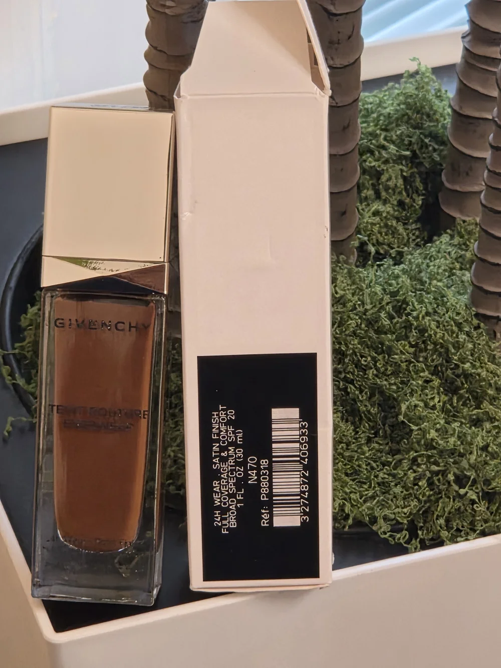 Givenchy Teint Couture Everwear Foundation SPF 20 Shade N470 Tester 1 oz / 30 mL